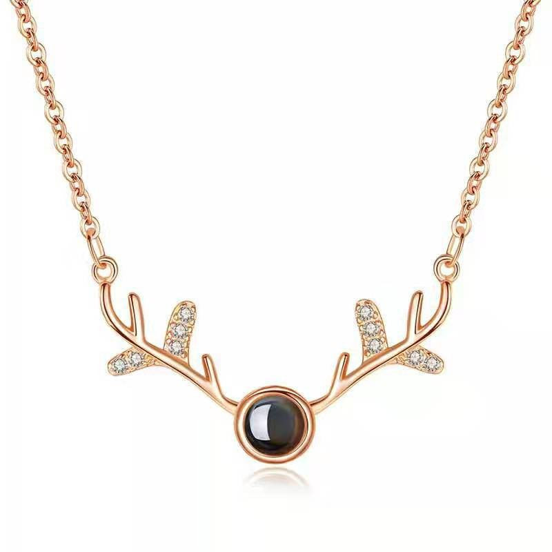 100 Languages I Love You Necklace Tiktok Same Love Memories Along the Way You 520 Pendant Love Gifts